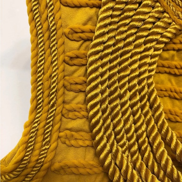 BNWT Balmain H&M Beaded Rope Vest 36 - Picture 3 of 7